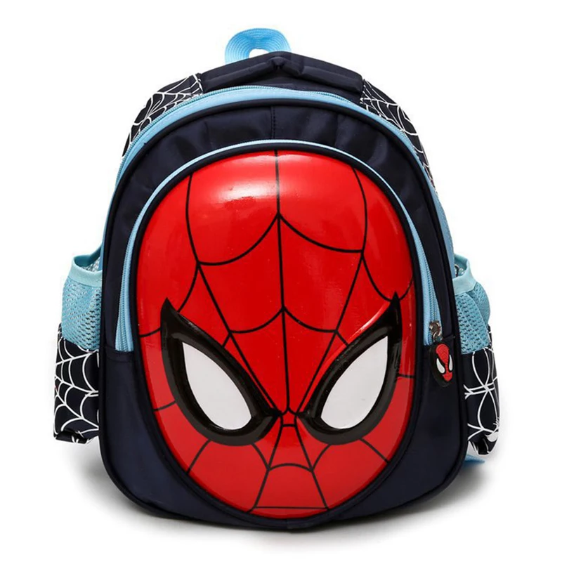 

Детский рюкзак Disney Marvel для мальчиков, сумки с рисунком Человека-паука, студенческие многофункциональные сумки на плечо, сумки большой вместимости