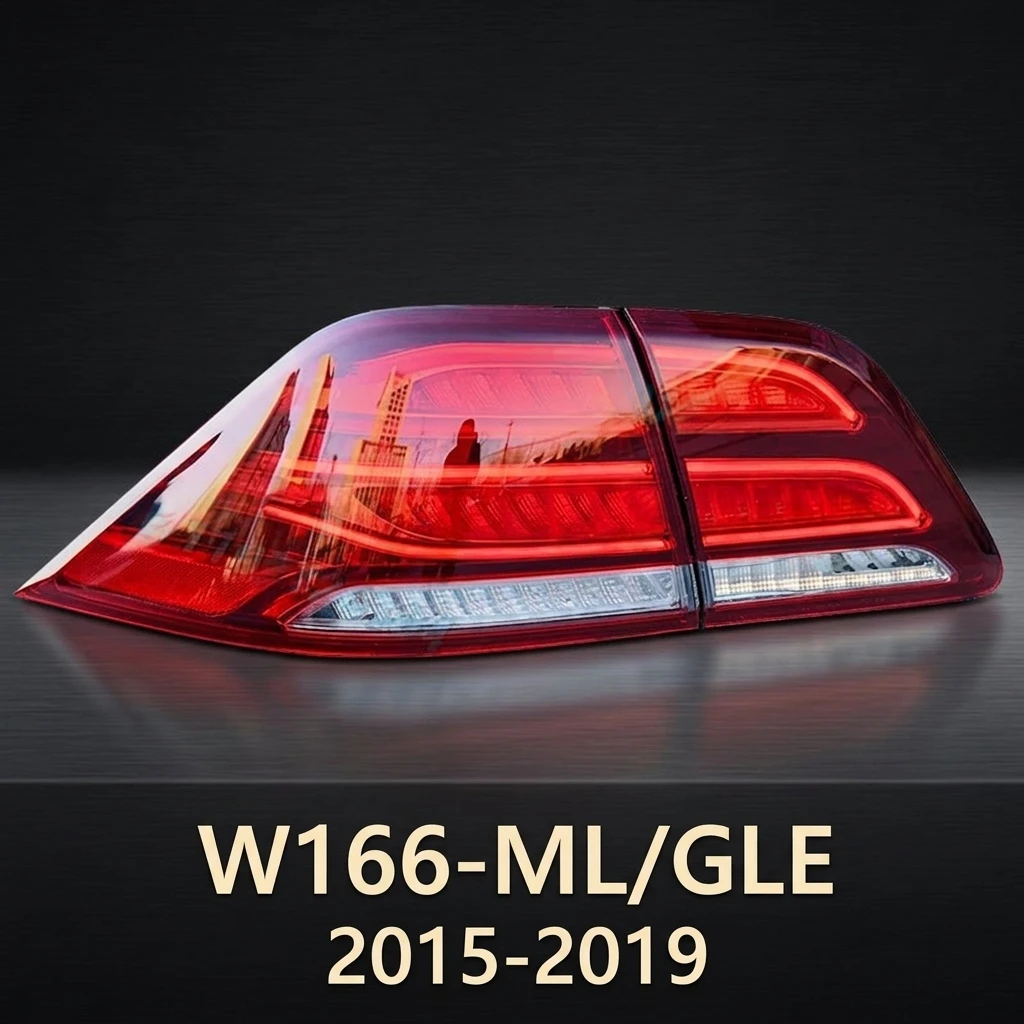 for Mercedes Benz 2015-2019 W166 ML/GLE 300 320 350 400 500 550 Taillights Rear Lamp 1669065501 1669065601 1669065901 1669066001