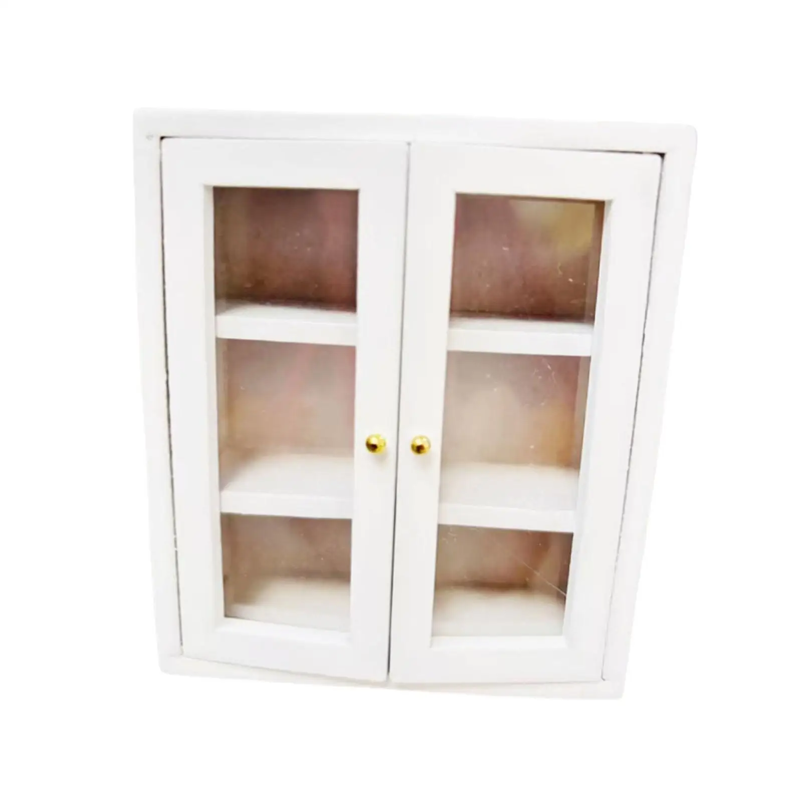 Armoire à échelle 1/12, meubles faits à la main, scène de vie, accessoires ménagers Micro