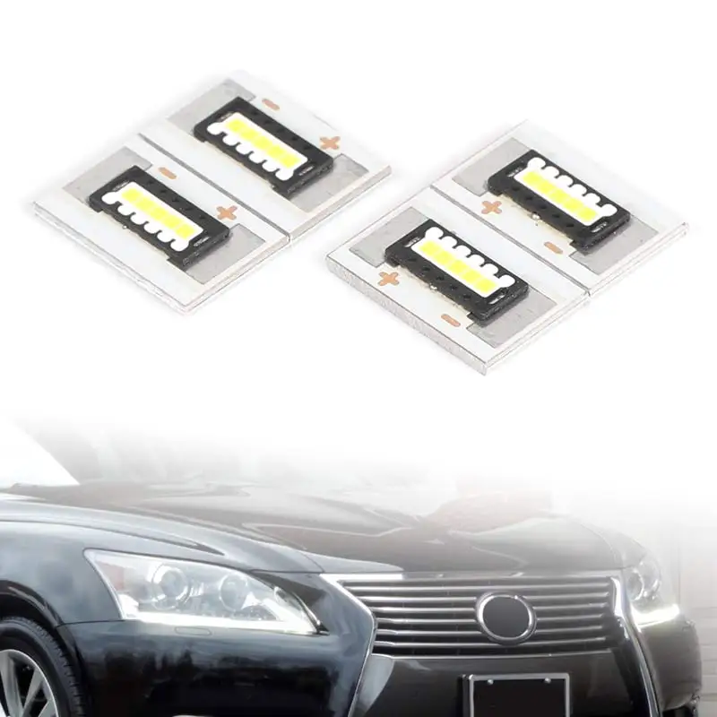 

4pcs White LED DRL Angel Eyes Boards Chip Headlight Daytime Running Light Module For Lexus LS460 2013 2014 2015 2016 Accessories