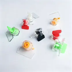 20pcs Easy to Use Water&Electric Meter Seal Lead Seal Anti-theft Without Wire Button Shape Black Red Orange Yellow Blue Green