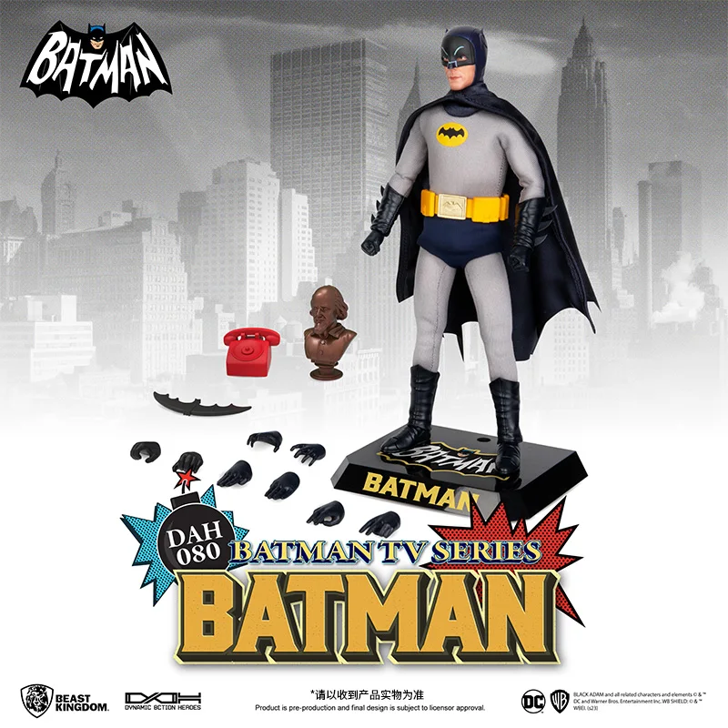 Beast Kingdom Batman 1966 C. Joint Mobile Troops Collectibles Action Figure Modèle Jouets, Cadeaux, En Stock