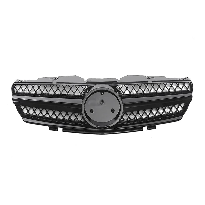 Applicable to 2003 2004 2005 2006 Mercedes-Benz SL-class R230 modified AMG Grille air inlet grille Car Grille Mesh Decoration