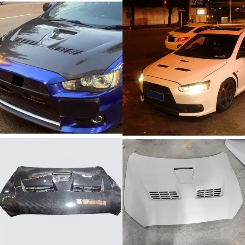 

Для Mitsubishi Lancer-ex 09-16 Высокое качество капот двигателя из углеродного волокна модифицированный капот крышка двигателя автомобильный комплект аксессуары
