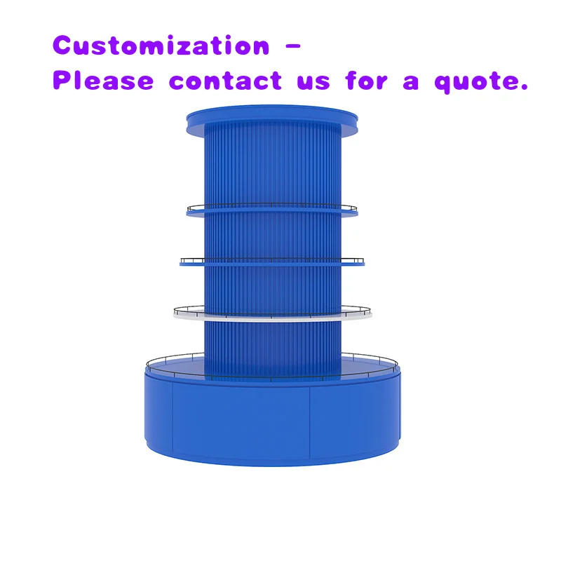 

custom.Customized Steel Adjustable Heavy Duty Supermarket Pillar Shelf Large Shopping Mall Beverage Red Wine Snack Display Rack