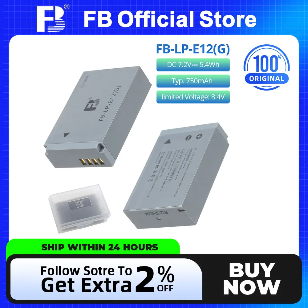 Fb LP-E12 Camera Ba…