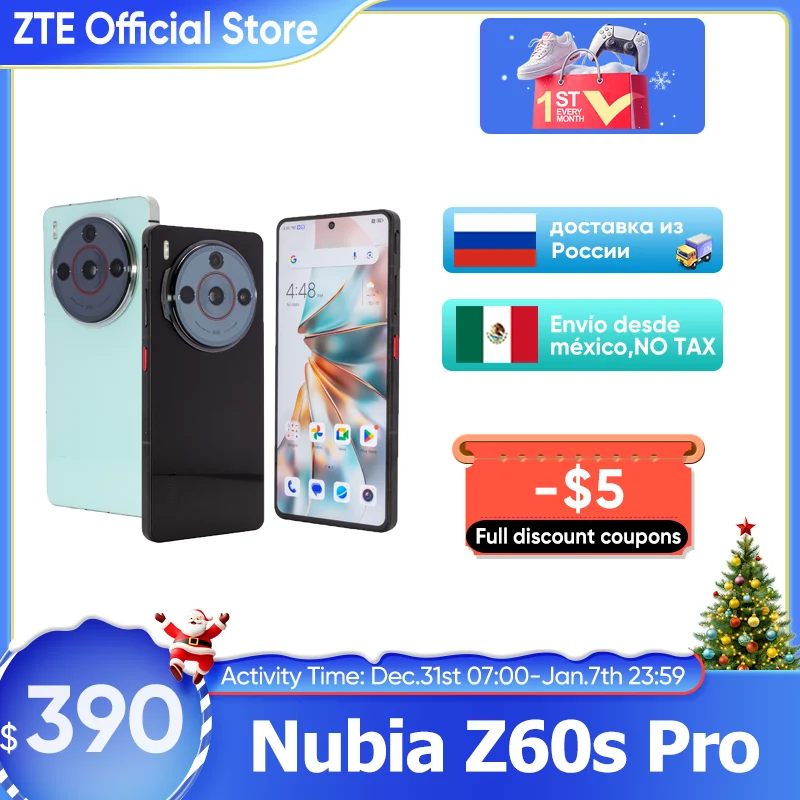 Global Version Nubia Z60S Pro Smartphone 6.78