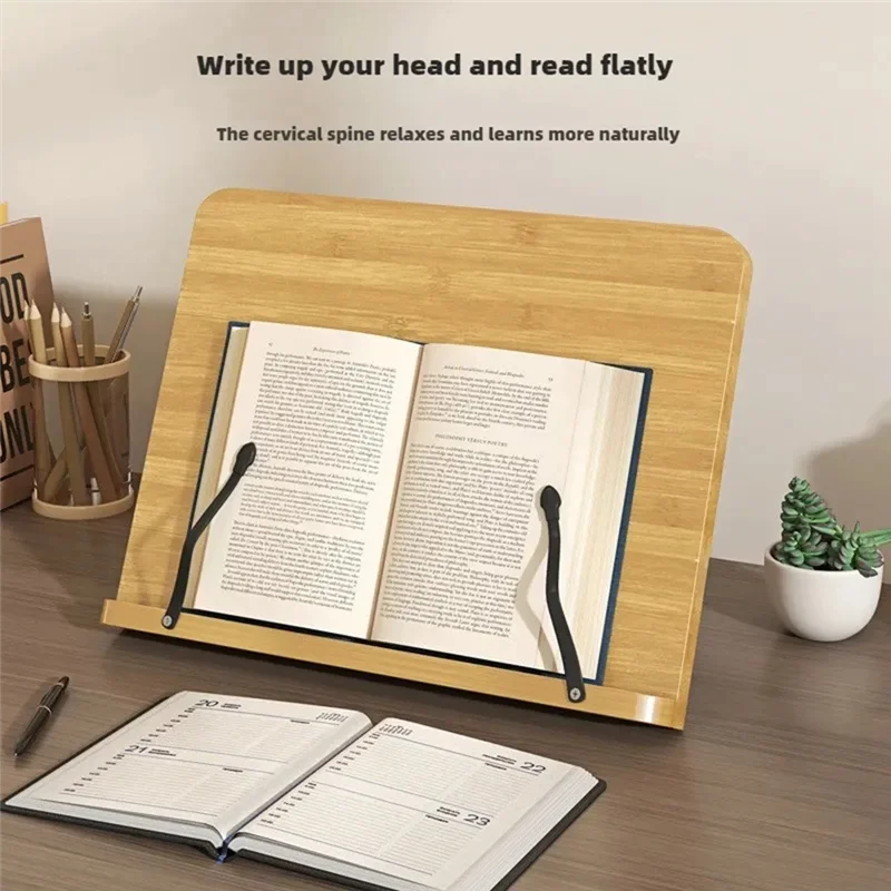 

A89X Multi-Function Reading Bookshelf 8 Levels Of Tilt Adjustable Suitable For Reading Mobile Phone Sheet Music Tablet Stand