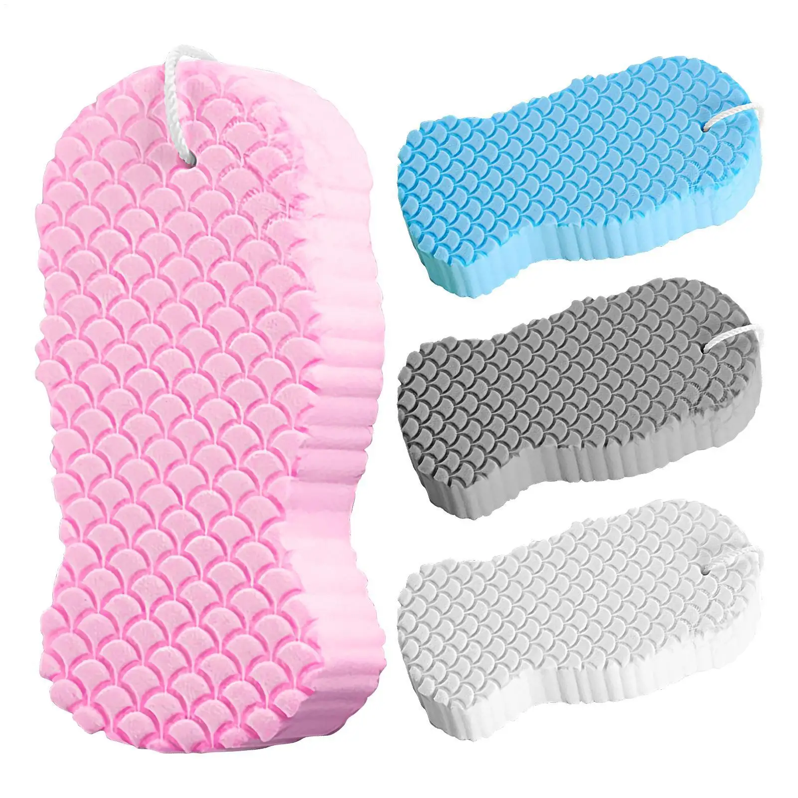 MagicSponge Bath Sponge Scrubbing Tool Body Dead Skin Remover Exfoliating Cleaning Shower Brush Peeling Sponge