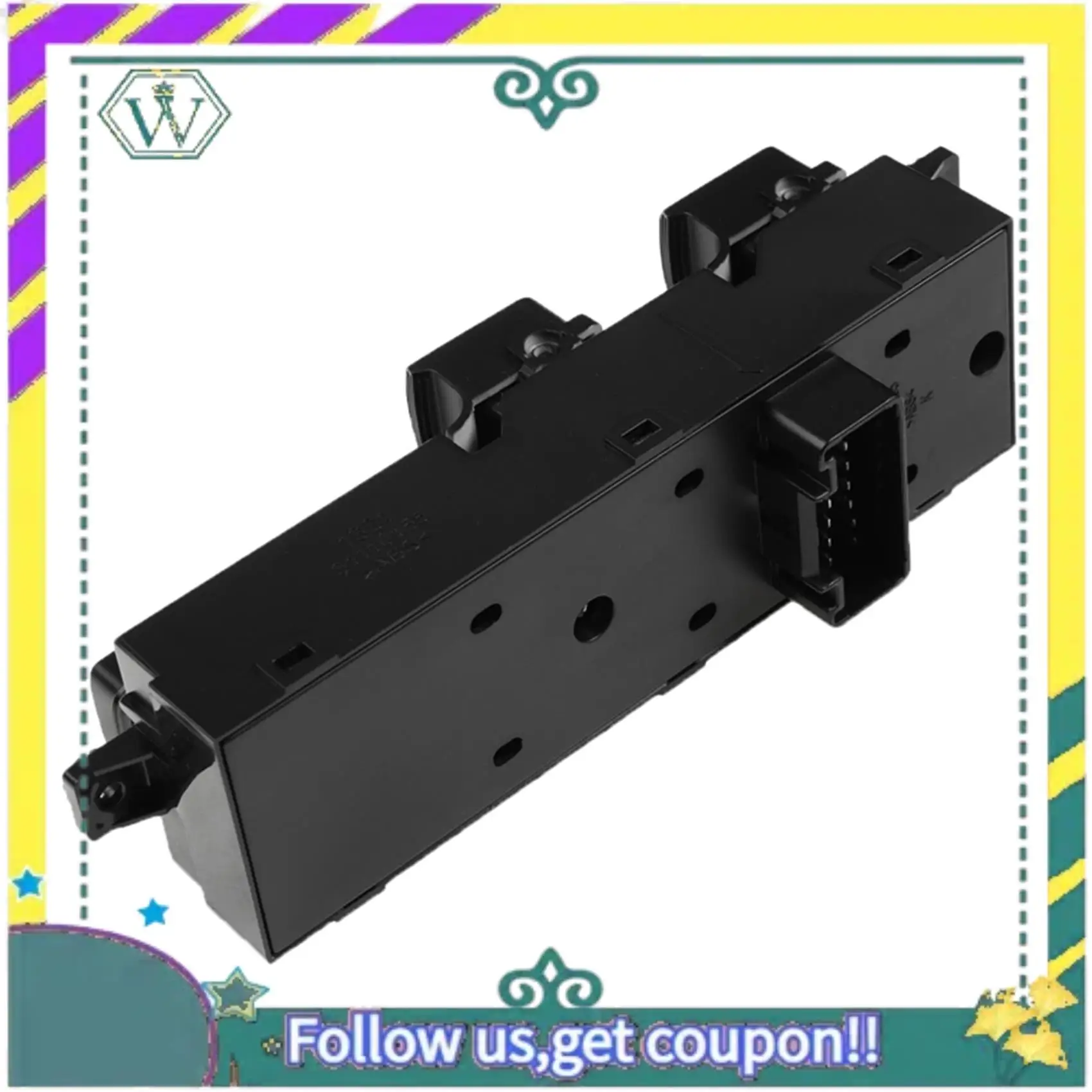 

Upgraded New Front Left Driver Side Electric Power Window Switch For Kia Picanto 93570-1Y960 935701Y960