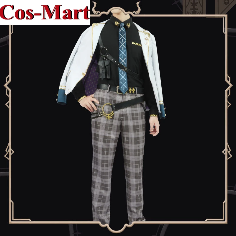 Cos-Mart Anime Vtuber Nijisanji EN ILUNA Ren Zotto Cosplay Costume Fashion Uniform Activity Party Role Play Clothing Custom-Make