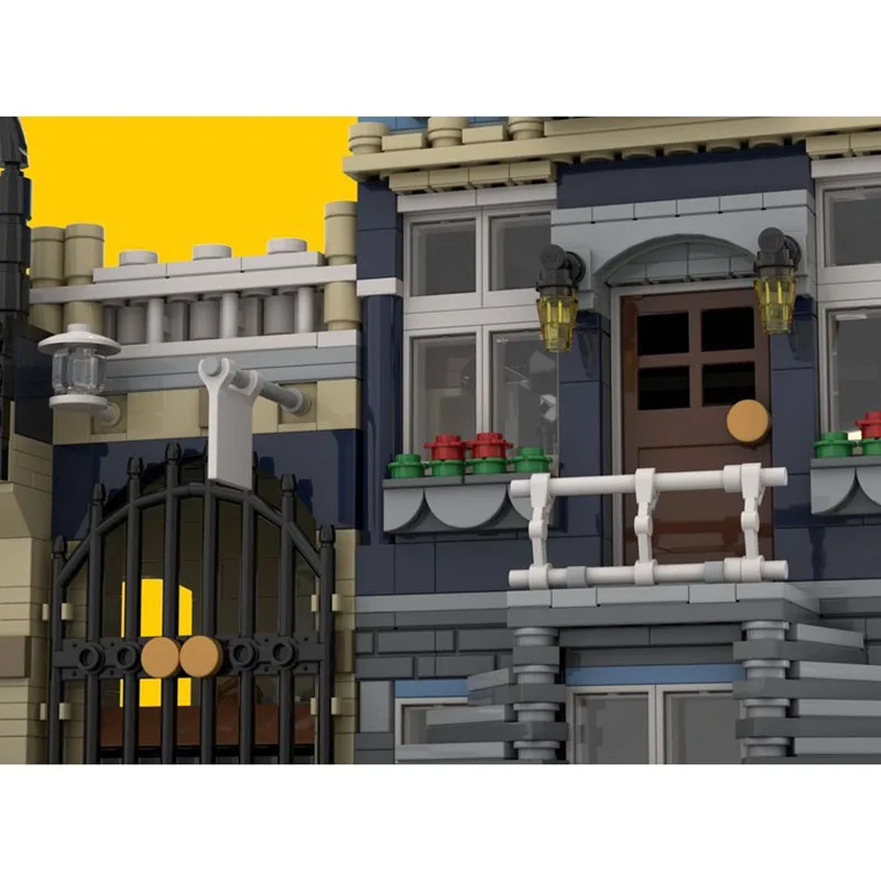 Modular City Building Moc Building Bricks Market Street Model Technology Modular Blocks Gifts Christmas Toys DIY Sets Assembly