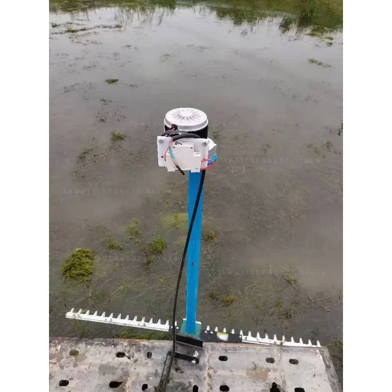 Underwater Lawn Mower 12V Electric Submersible Grass Trimmer For Pond Lake Pool Aquatic Weed Removal Maintenance Tool