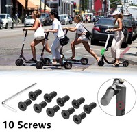 Long Lasting Performance Stainless Steel Electric Scooter Screws Set for Ninebot ES1 E ES4 Ensures Stability and Durability