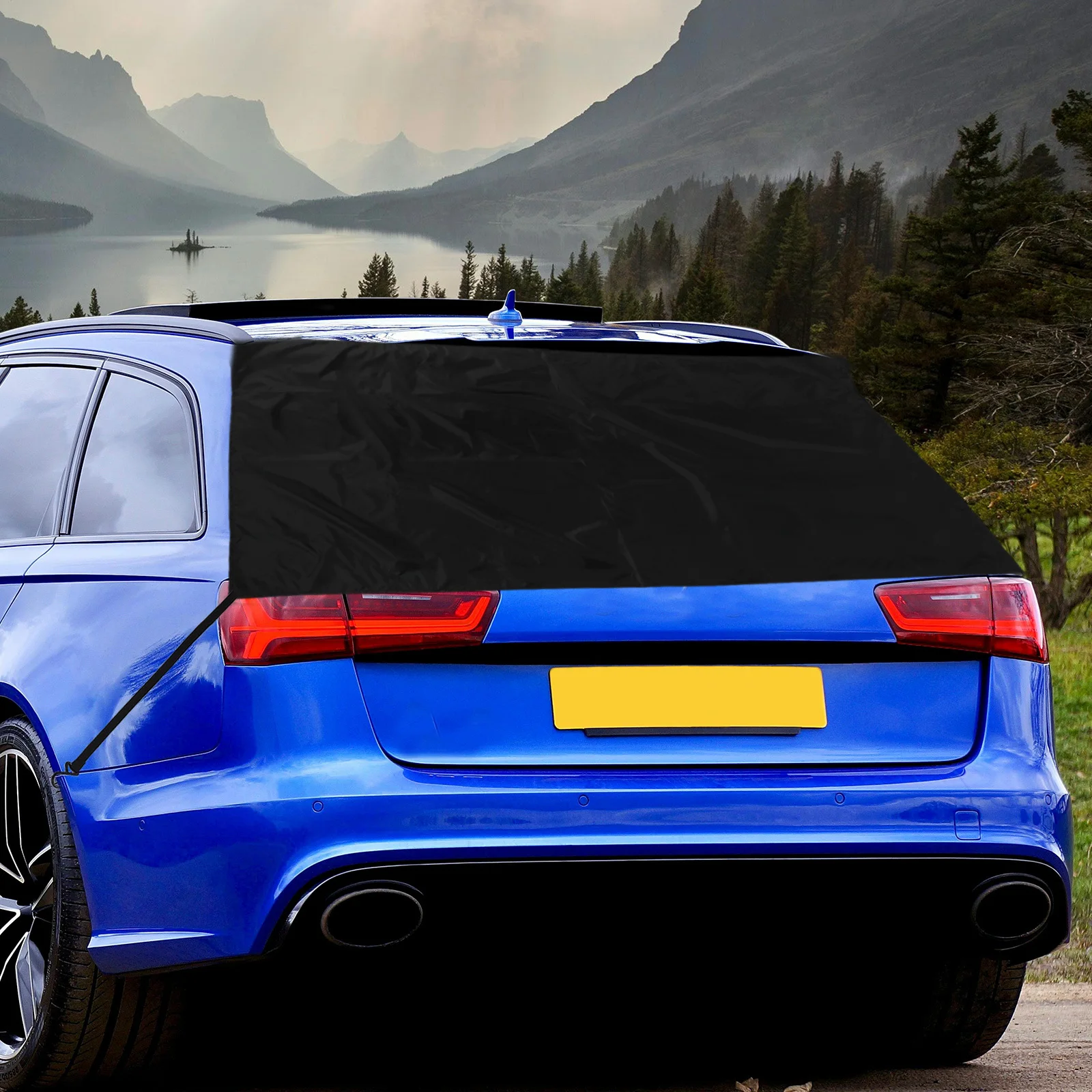 

Car Windshield Cover Waterproof Windproof Full Coverage Suv Truck Rear Bumper Protector Winter Snow Oxford