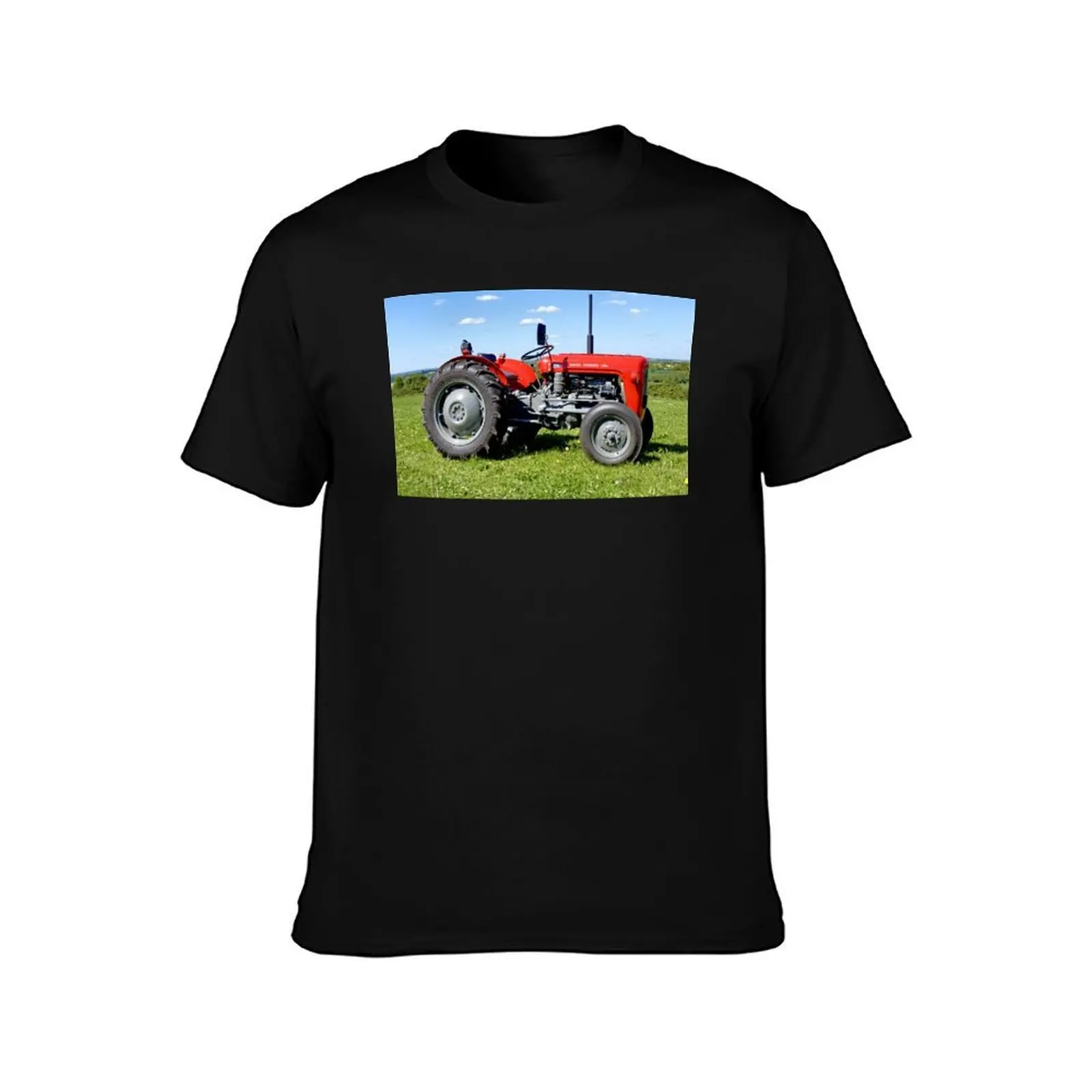 Massey Ferguson 35 Tractor T-Shirt Summer Casual Loose T-Shirt