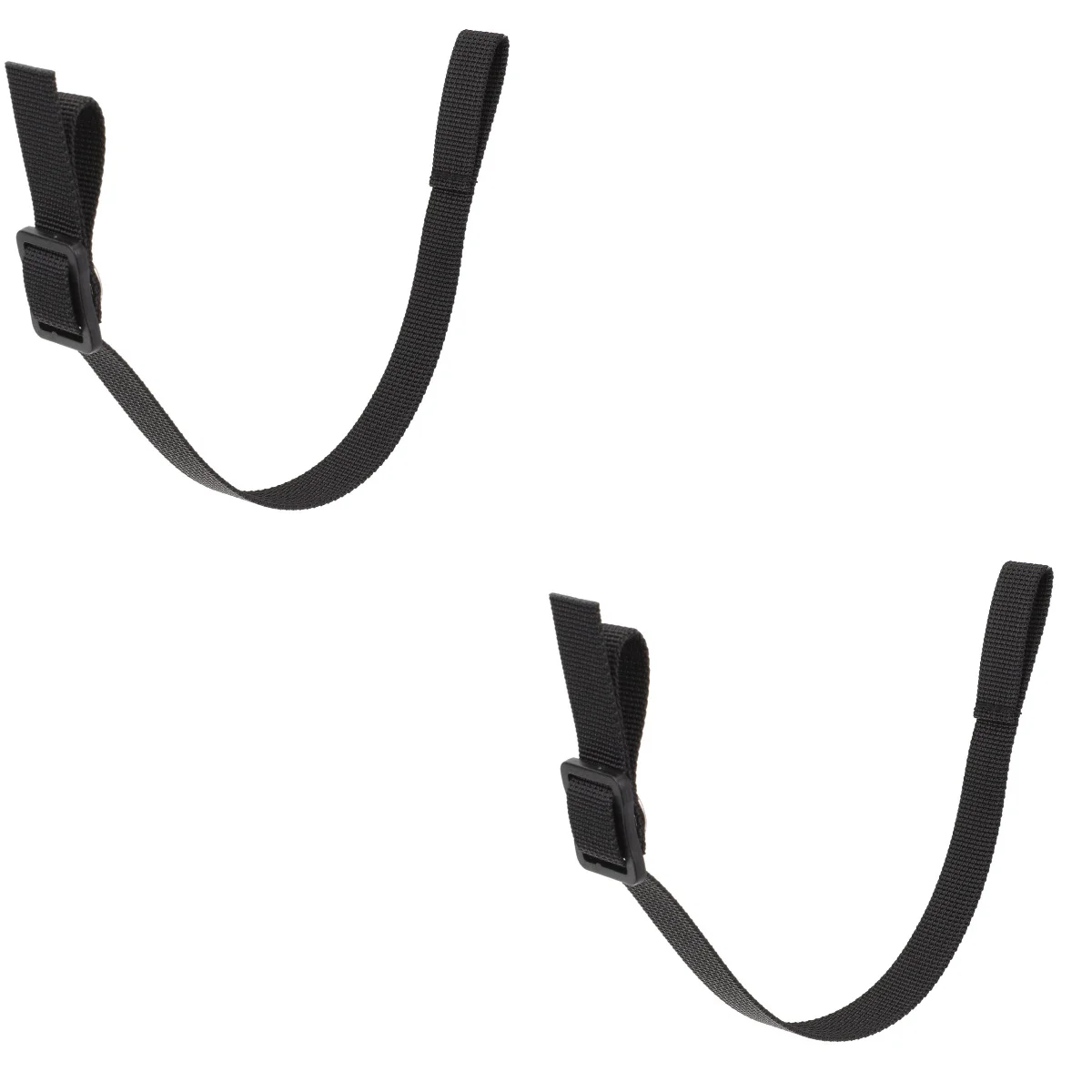 

2 Sets Accessories Elasticity Hockey Restraint Chin Strap with Single Snap 28x15cm Polyester for