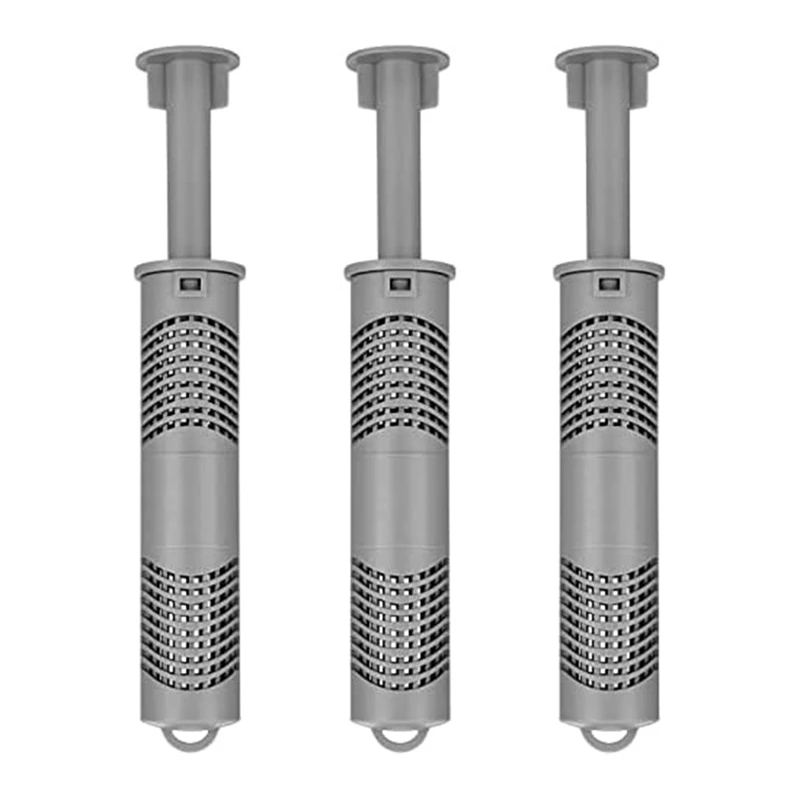 

Mineral Ionic Bar For Spa, Mineral Filter Bar For Hot Tub Pool, Grey Plastic+Metal Hot Tub Filter 3PCS