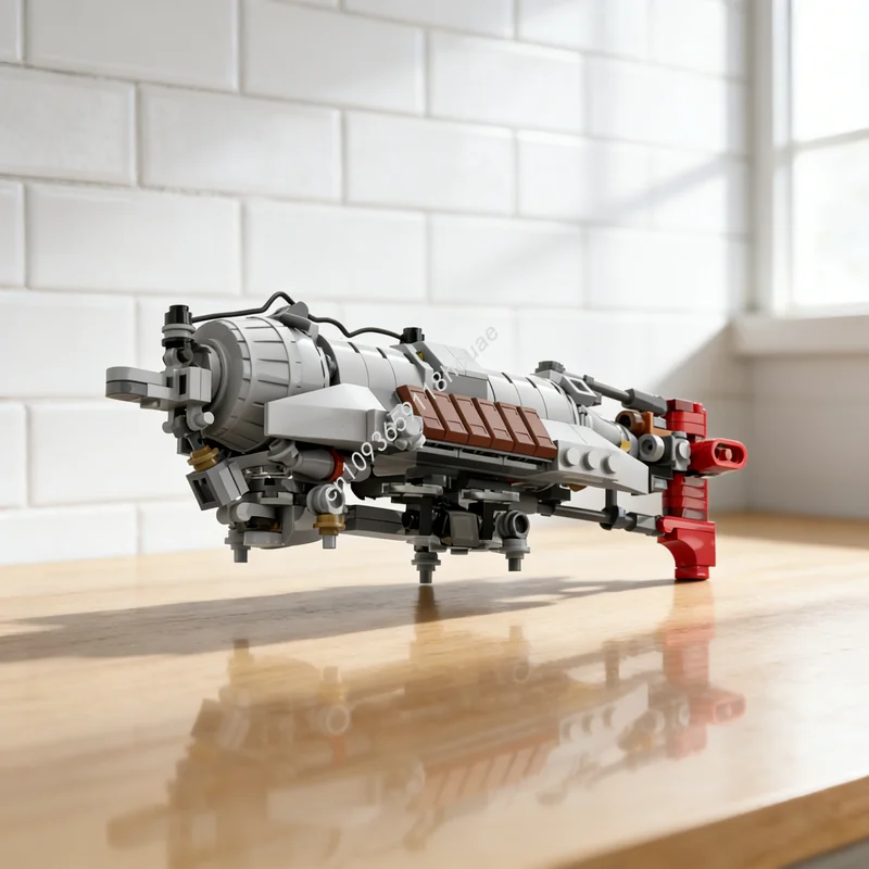 

280pcs MOC Database Sets The Prydwen Fallout 4 Model Building Blocks Construction Toys Christmas Gifts Idea Education Brick Kids