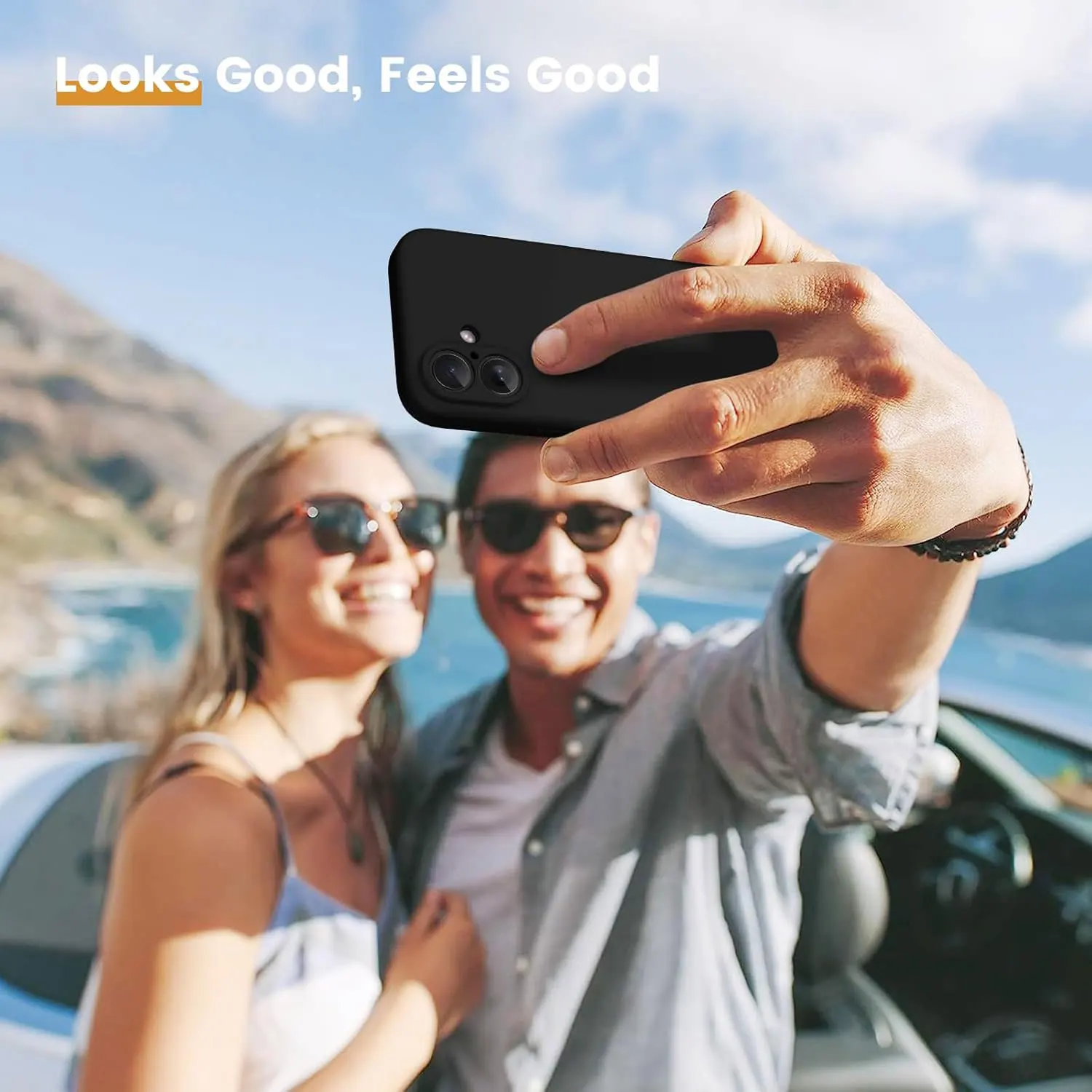 Luxury Liquid Silicone Shockproof Case for iPhone 11 12 13 14 15 16  Pro Max 7 8 6 Plus X XS XR Max Mini Back Soft Cover Funda