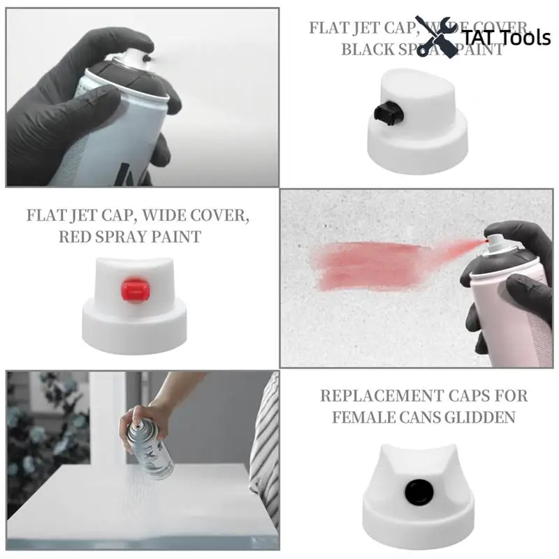 مجموعة فوهة Spraycan Universal 26 مجموعة أطراف بديلة عالمية للغطاء الرئيسي
