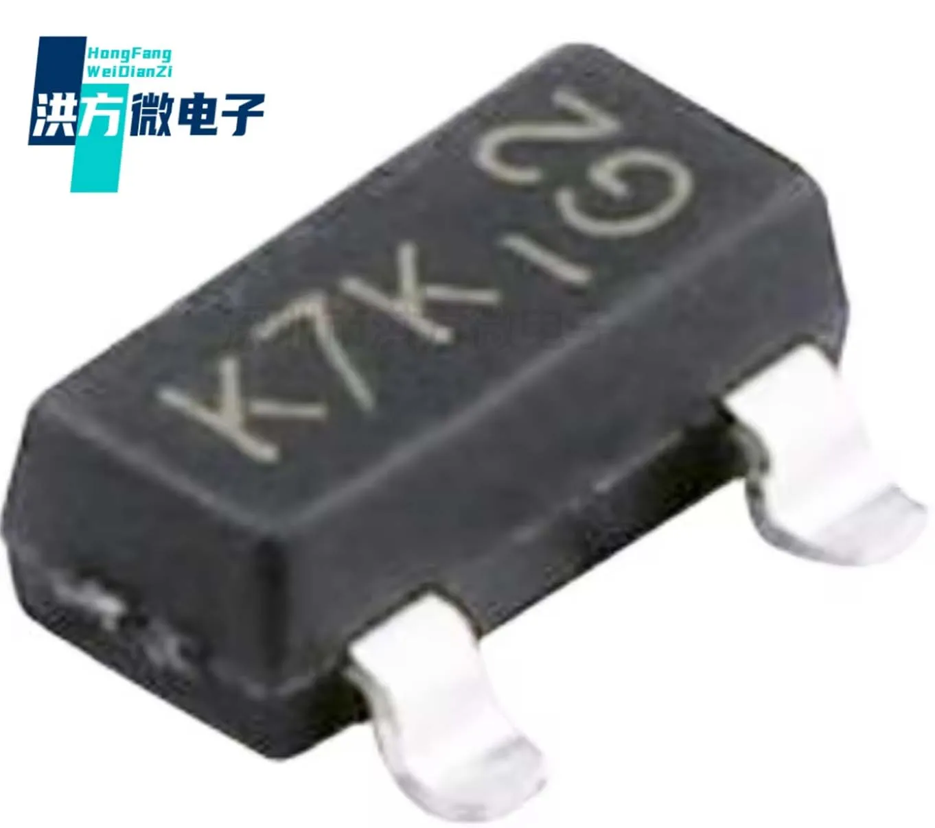 10pcs/100pcsOriginal MOSFET N-Channel 2N7002K-7 SOT-23 60V 0.38A Marking 7K7