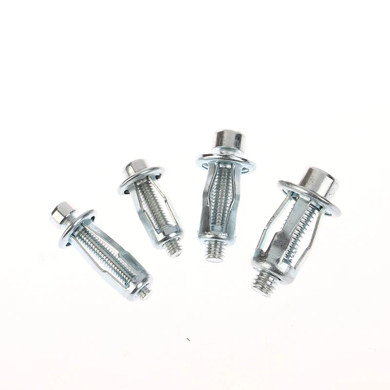 10pcs M4-M8 Metal Petal Shape Rivet Nut Screw Bolt Set Stainless Steel Hexagon Screws
