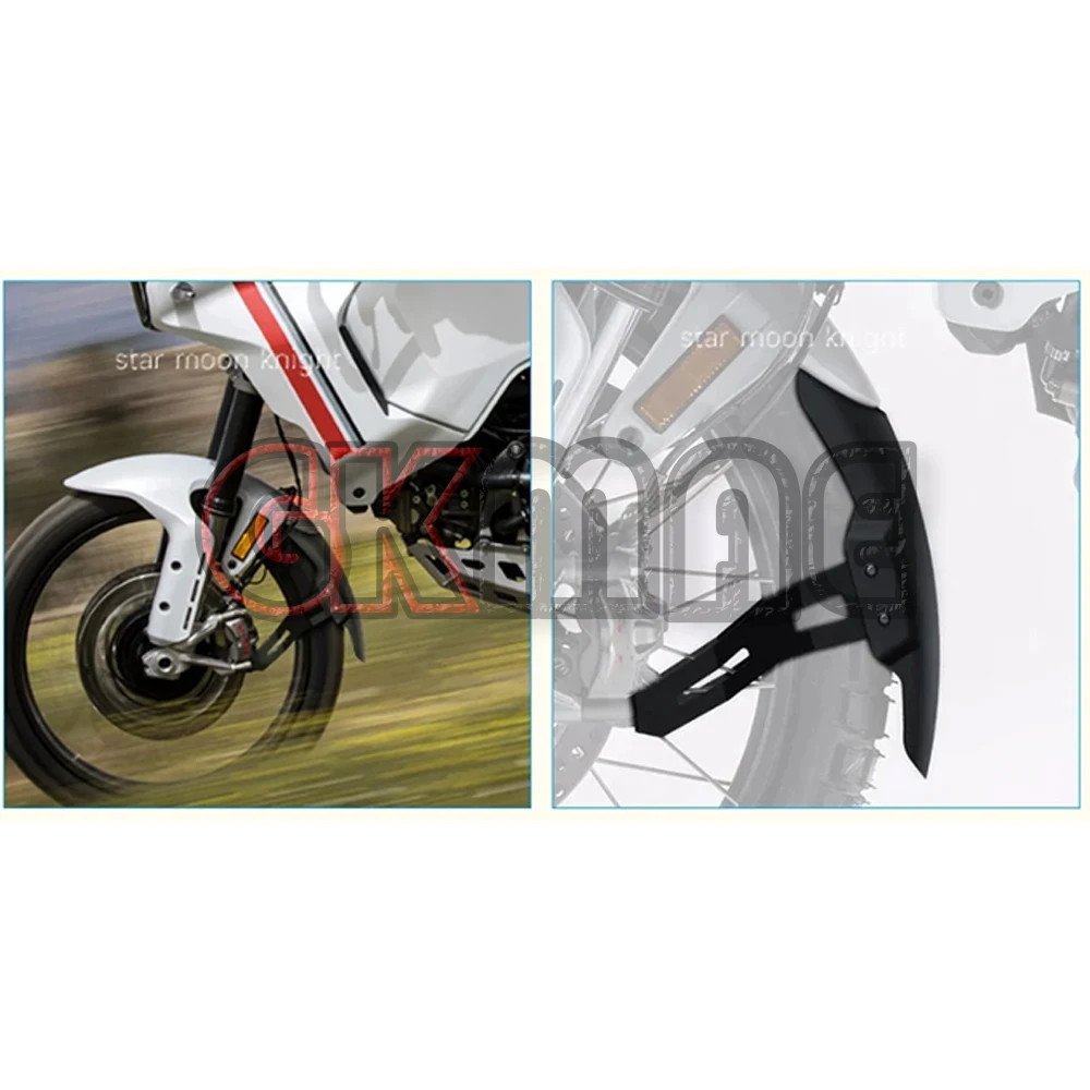New Fit For Desert X DesertX Motorcycle Modified Front Fender Extender Mudguard Splash Guard Wheel Fender Mud Flap Accessories