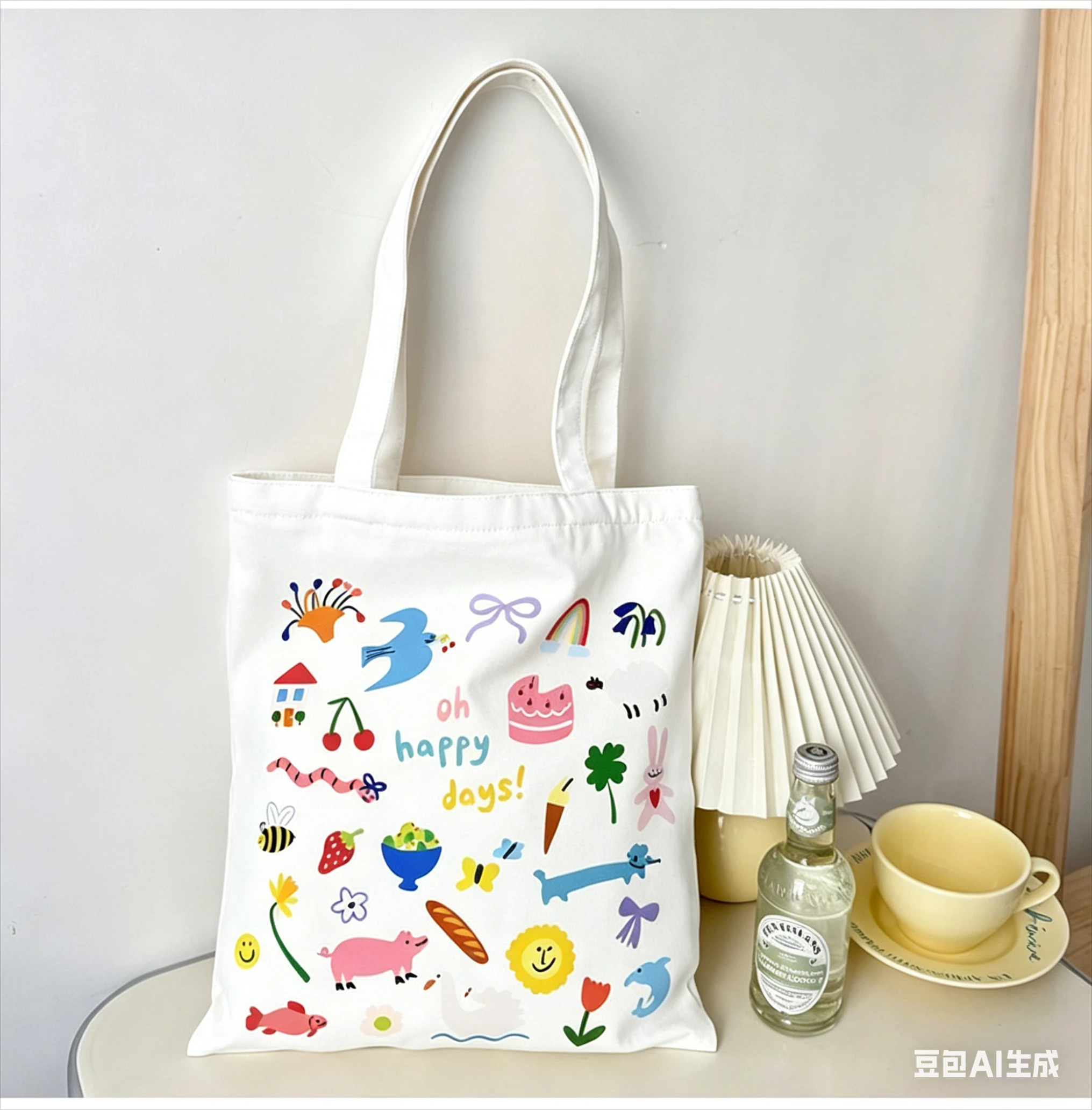 Bolsa de lona original 2026 - linda bolsa de verão para mulheres - estilo vertical