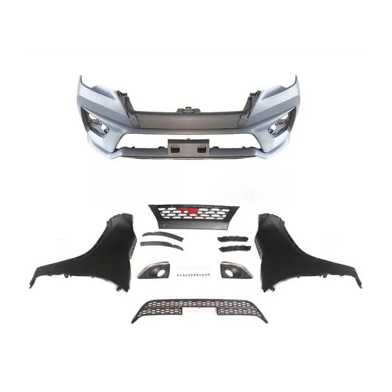 High Quality 4x4 Off‑Road Conversion Body Kit Upgrade To Fortuner Style Fender Bumper Grille Headlamp Fit for Hilux 2016‑2020