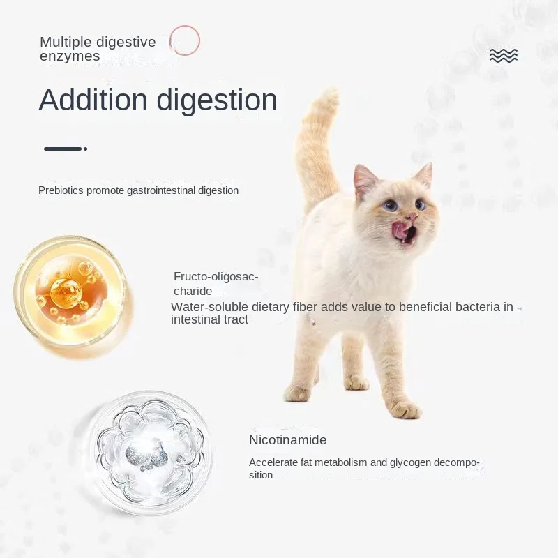 Fur Removing Hairball Cat Anti-hair Removal Anti-vomiting Fattening Nutritional Supplement 220 Pieces Vomiting Hair Conditioning