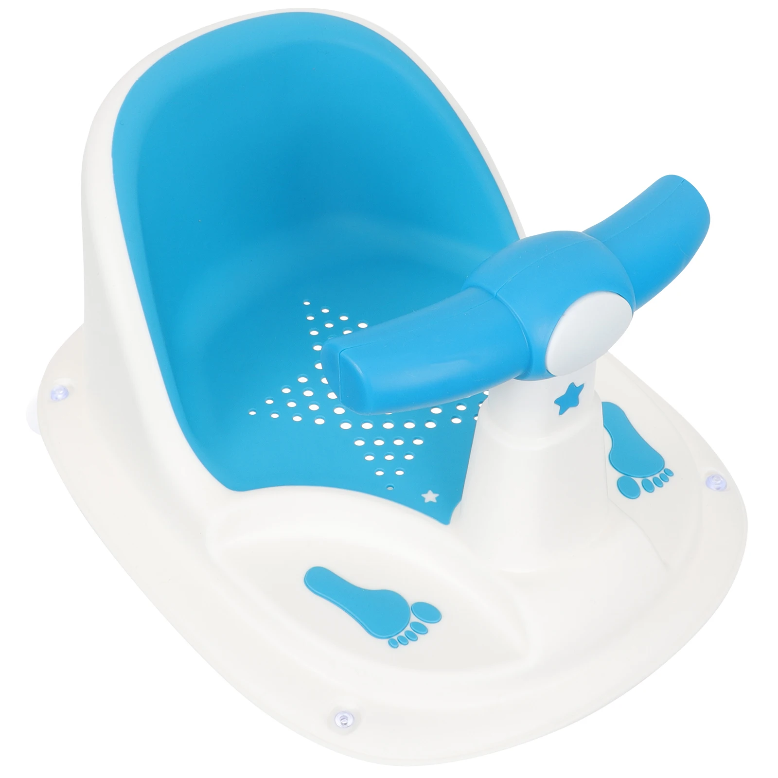 

Baby Bath Seat Shower Chair Tub Seats for Babies Toddler Bathtub PP TPE Material Stable Suction Cups Bright Color Infant Bathing