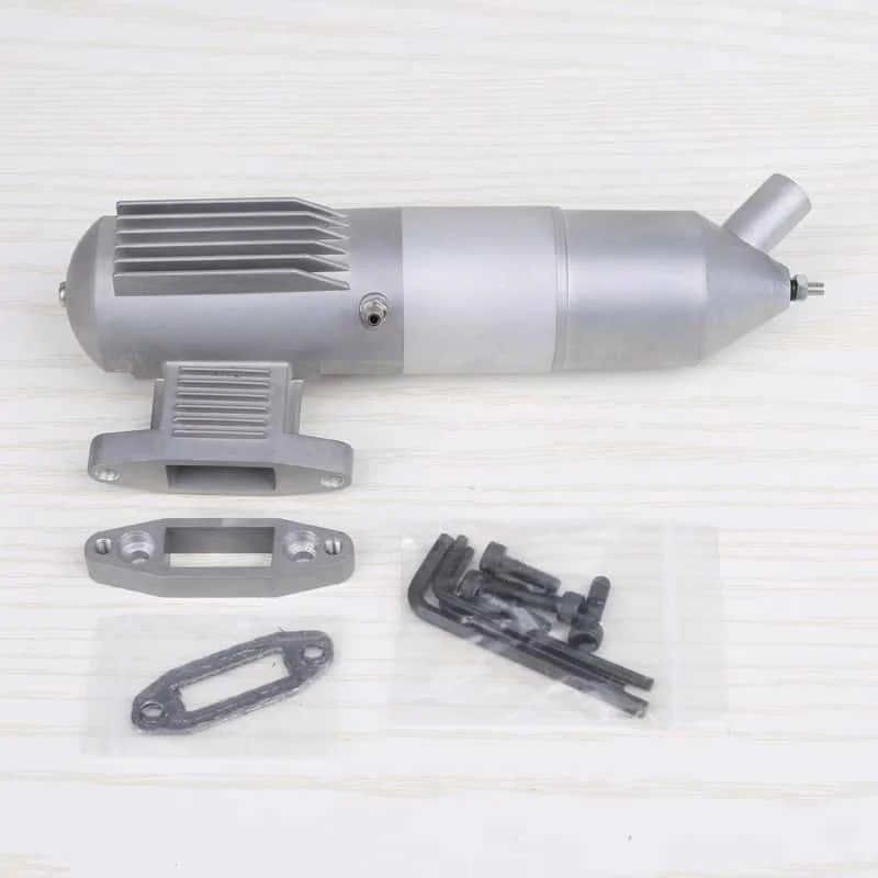 ASP S180A 180-Class 19.83cc Two-Stroke Single-Cylinder Methanol Engine for Fixed-Wing Model Aircraft Propellar 16*12