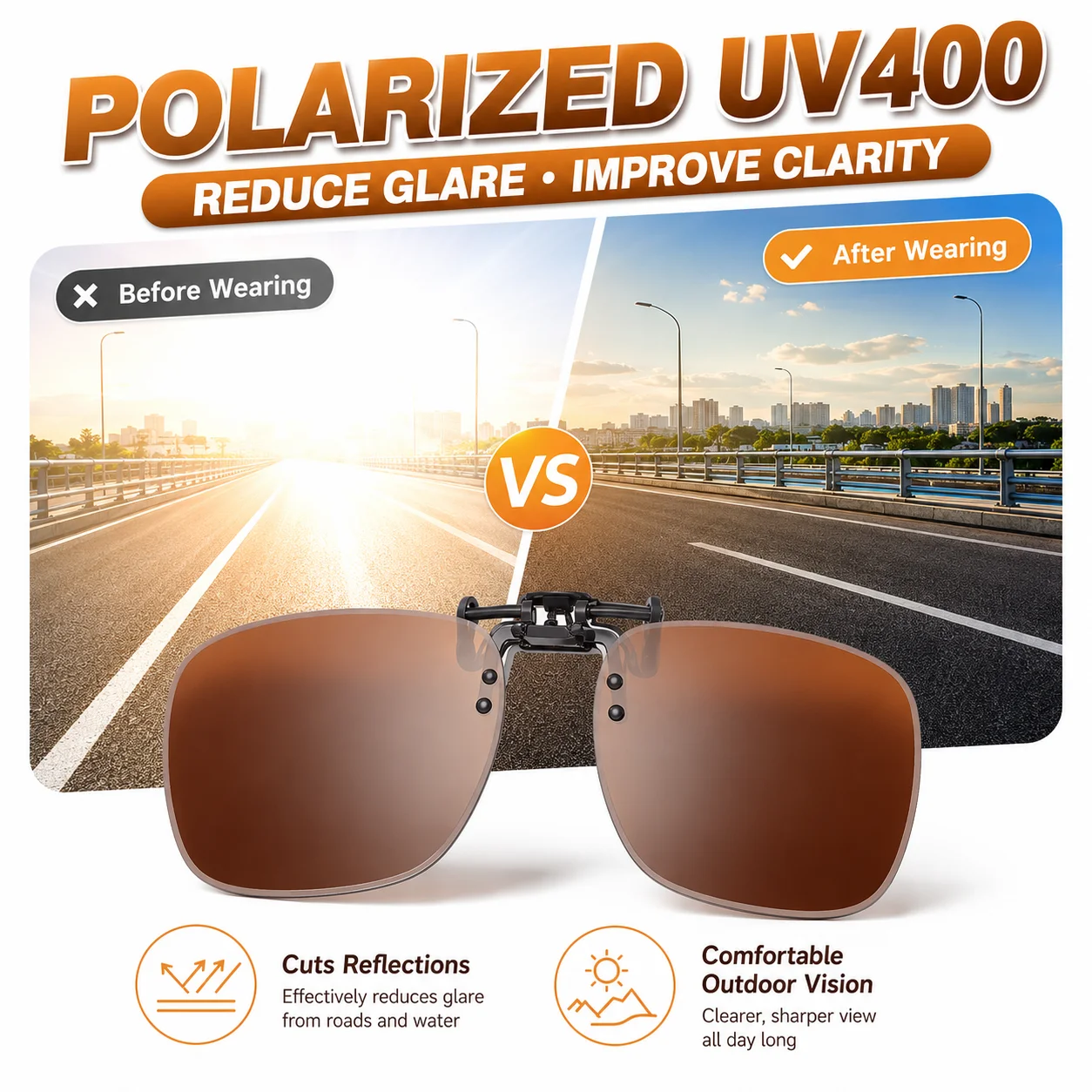 카로스 스타일리쉬 편광 클립온 렌즈 (근시 안경용) U - Fishing Sunglasses Polarized 리뷰 및 가격
