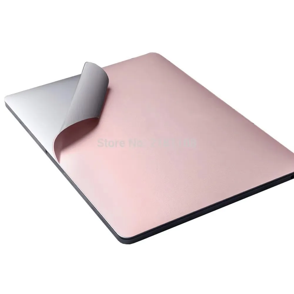 Rose Gold Full Body Skin for MacBook Air (13-inch, A1931 A1932 A2179 A2337), Full-Cover Protective Vinyl Decal Sticker