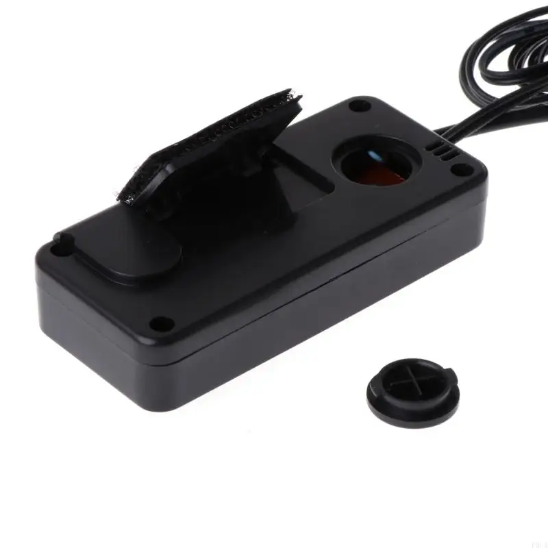 P0UA interna do medidor temperatura externa azul retroiluminado com 1,5m