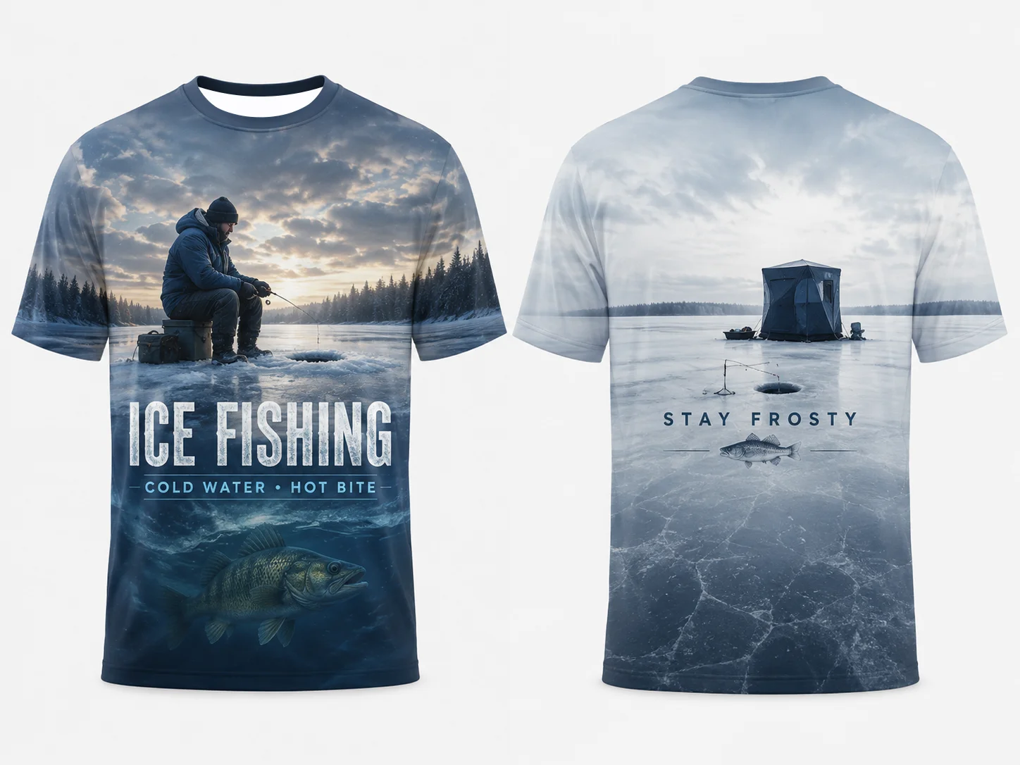 Never Skunked Fishing T‑Shirt Men's Retro & Trendy Fisherman Graphic Tee,Breathable Lightweight Quick Dry Print Short Sleeve Top