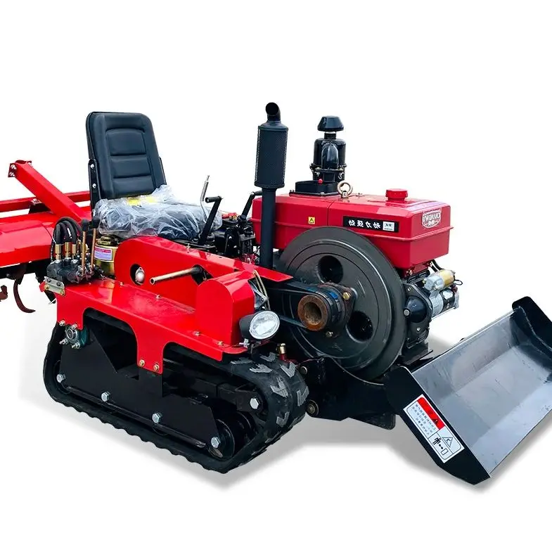 

Многофункциональный гусеничный мини-трактор-культиватор 22 л.с. с индивидуальной комплектацией для выращивания трав в горшках