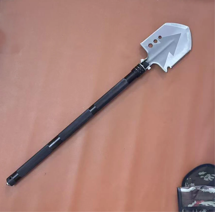 Customizable Multifunctional Emergency Outdoor Shovel Tactical Survival Camping Shovel For Garden Tool Kit