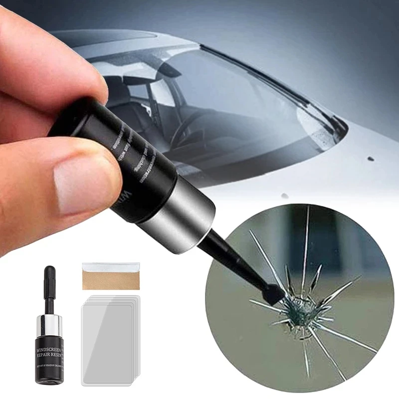 Automotive Glas Nano Reparatur Kleber Flüssigkeit Auto Windschutzscheibe Reparatur Harz Geknackt Glas Reparatur Kit Glas Corrector Auto Riss Reparatur