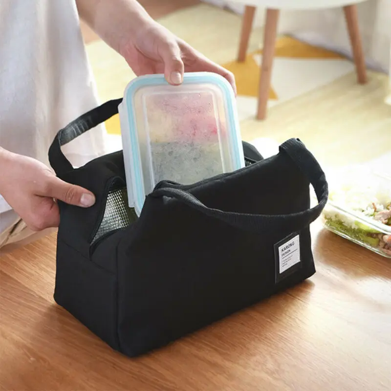 Newest Lunch Bag Portable Insulated Thermal Lunch Box Picnic Supplies Bags For Women Girl Kids Children Storage Carry Cooler Bag