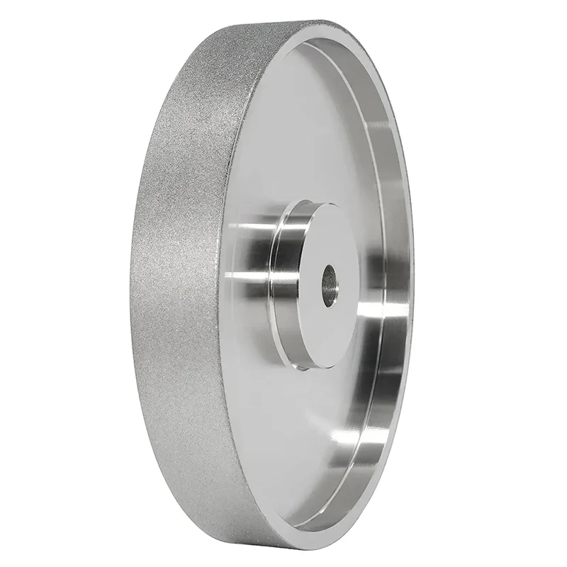 , 6Inch Dia x 1Inch Wide, with 1/2Inch Arbor, Diamond Grinding Wheel for Sharpening HSS, 320 Grit