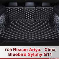 For Nissan Ariya Cima Bluebird Sylphy G11 Auto Full Coverage Trunk Mat Car Protective Pad Cargo Liner Interior Accessories