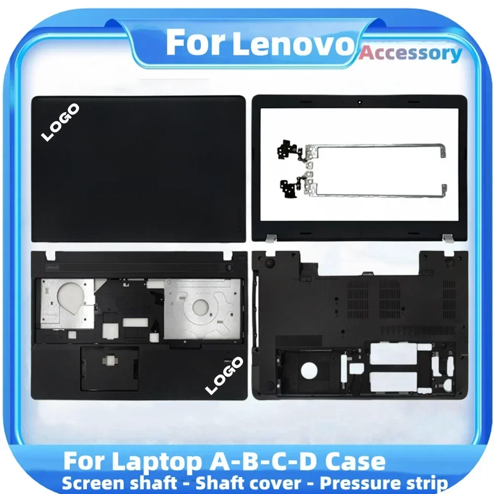 NEW LCD Back Cover For Lenovo Thinkpad E570 E570C E575 Laptop Front Bezel/Hinges/Palmrest/Bottom Case Black