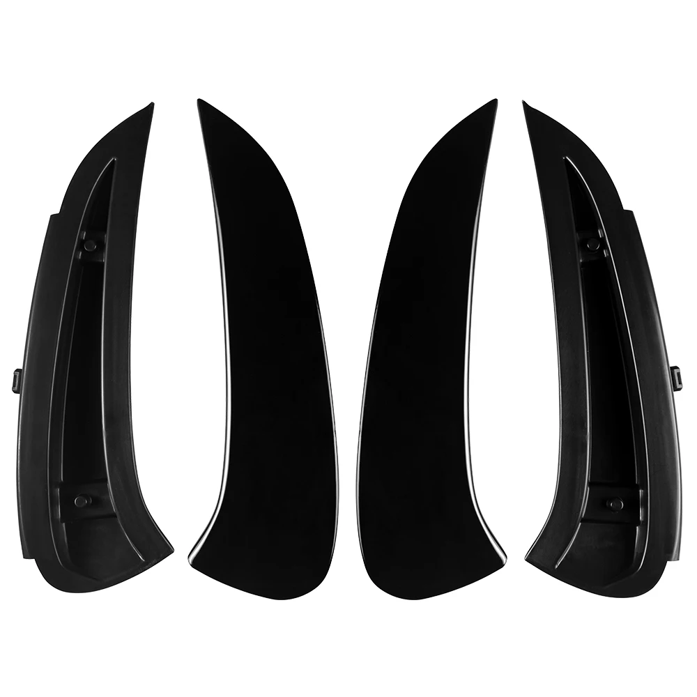 Für Mercedes Benz W206 Limousine S206 Wagon C200 C220 C300 C43 C63 AMG 2021 2022 2023 + Hinten Bumper Lip Splitter spoiler Seite Canards – Detail 12