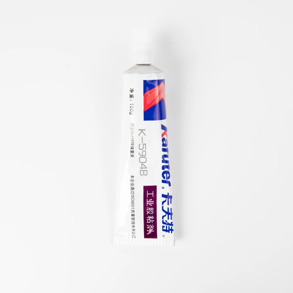 Kafuter K-5904B Quick Drying Silicone Sealant Industrial Black Glue Adhesive for Engineering Plastic Condition New