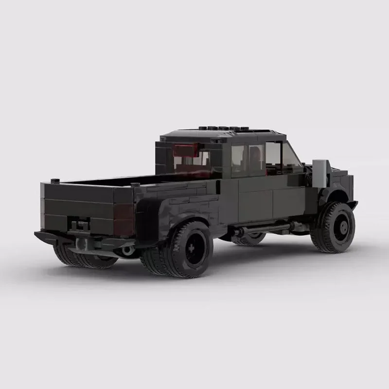 MOC 405PCS F450 Heavy Duty Hoonigan Speed  Pickup Truck Building Blocks City Model Brick Puzzle Toys For Kid Adult Gift