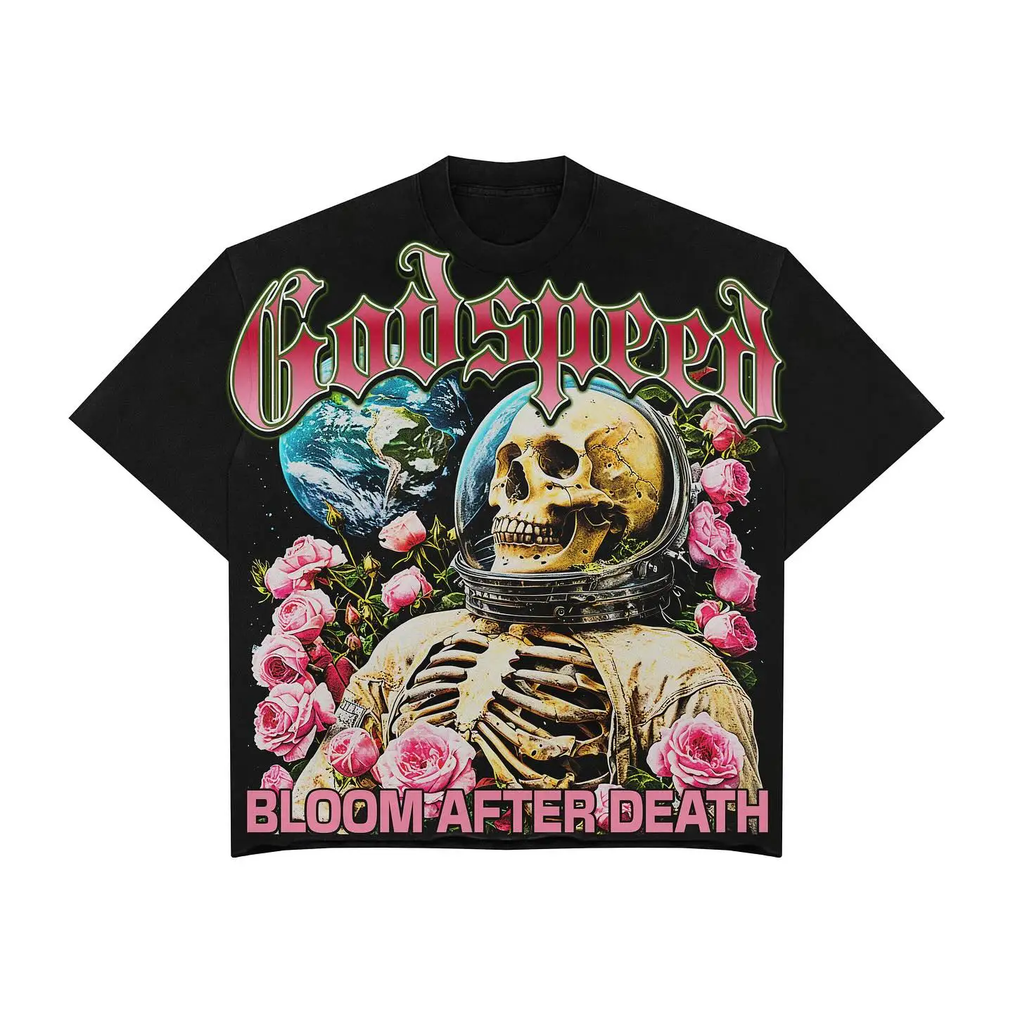 

American skull god graphic t shirts oversized y2k tops harajuku vintage gothic streetwear short sleeve t shirt men clothing