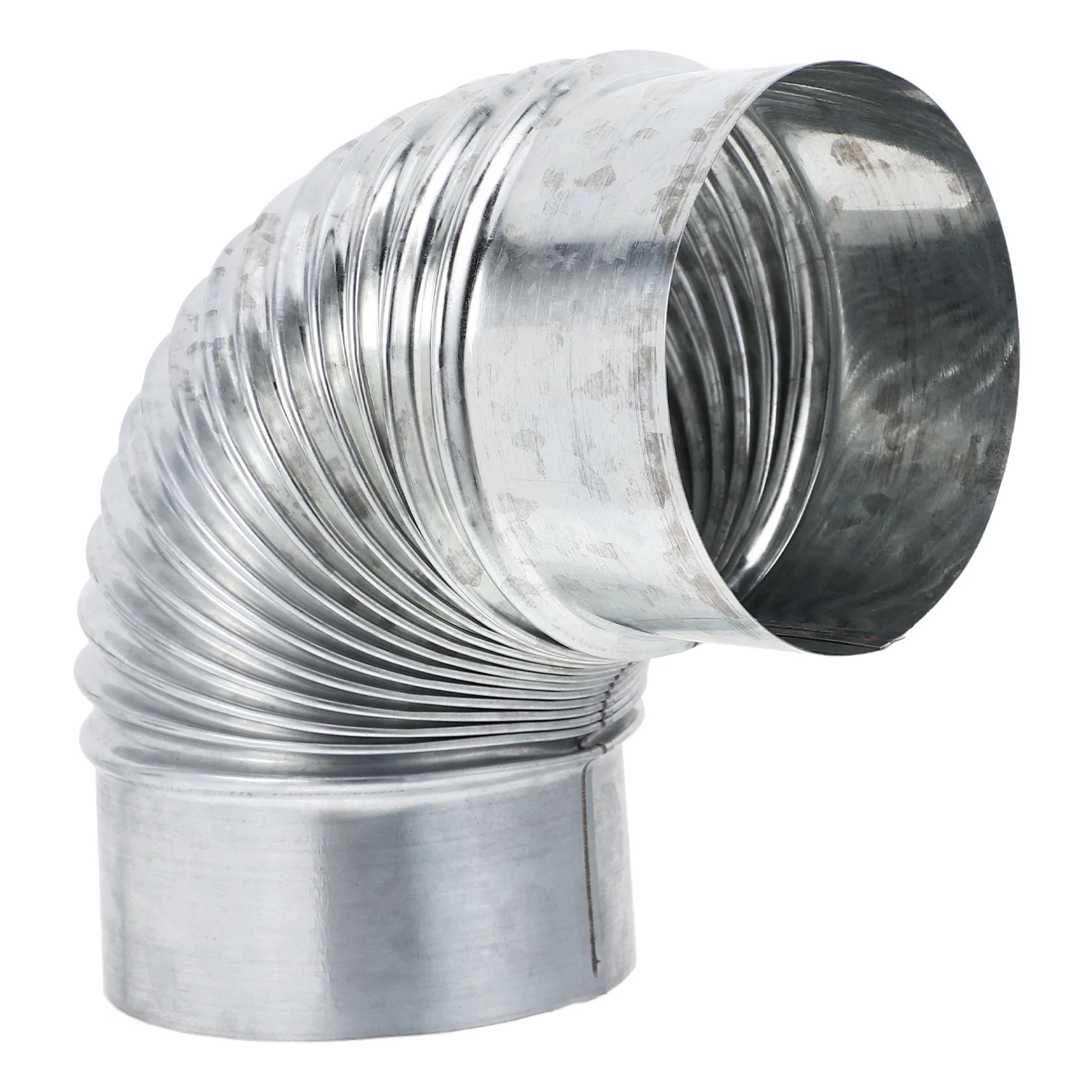 Колено дымохода из нержавеющей стали, 90 градусов для дровяной печи, замена дымохода, высокая термостойкость, прочный для использования в помещении