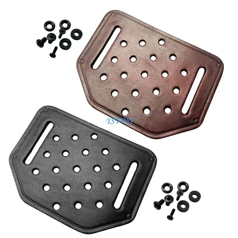 E15A Elegant Dark Brown Leather Cutter Case Essential Gears for Survivalist